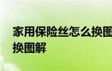 家用保险丝怎么换图解大全 家用保险丝怎么换图解 