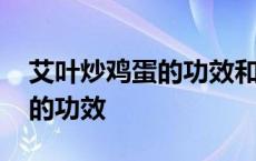 艾叶炒鸡蛋的功效和作用和视频 艾叶炒鸡蛋的功效 