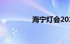 海宁灯会2023 海宁灯会 