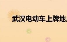 武汉电动车上牌地点 武汉电动车上牌 