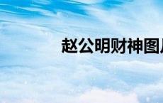 赵公明财神图片 赵公明财神 