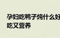 孕妇吃鸭子炖什么好吃又营养 鸭子炖什么好吃又营养 