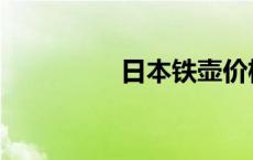 日本铁壶价格 日本铁壶 