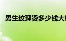 男生纹理烫多少钱大概 男生纹理烫多少钱 