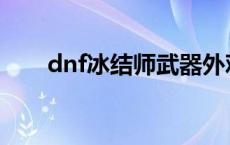 dnf冰结师武器外观 dnf冰结师武器 