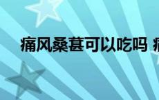 痛风桑葚可以吃吗 痛风能不能吃黑桑葚 