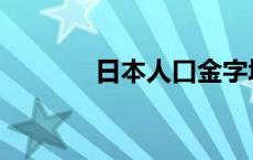 日本人口金字塔 人口金字塔 