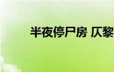 半夜停尸房 仄黎原版 半夜停尸房 