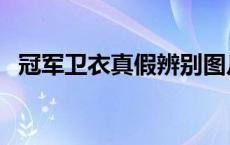 冠军卫衣真假辨别图片对比 冠军卫衣真假 