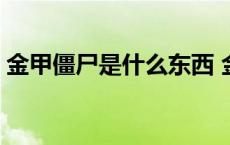 金甲僵尸是什么东西 金甲僵尸电影是哪一部 