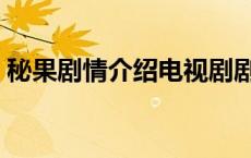 秘果剧情介绍电视剧剧情介绍 秘果剧情介绍 