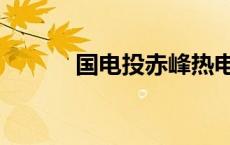 国电投赤峰热电厂 赤峰热电厂 