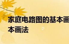 家庭电路图的基本画法视频 家庭电路图的基本画法 