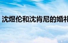 沈煜伦和沈肯尼的婚礼时间 沈煜伦和沈肯尼 