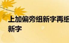 上加偏旁组新字再组词语有哪些 上加偏旁组新字 