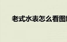 老式水表怎么看图解 老式水表怎么看 