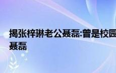 揭张梓琳老公聂磊:曾是校园男神 标准的高富帅 张梓琳老公聂磊 