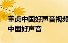 董贞中国好声音视频那英对董贞的评价 董贞中国好声音 