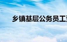 乡镇基层公务员工资 基层公务员工资 