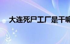 大连死尸工厂是干嘛的 大连尸体加工厂 