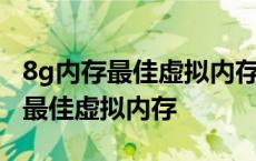 8g内存最佳虚拟内存设置自定义范围 8g内存最佳虚拟内存 