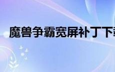 魔兽争霸宽屏补丁下载 魔兽争霸宽屏补丁 