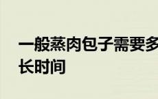 一般蒸肉包子需要多长时间 蒸肉包子需要多长时间 