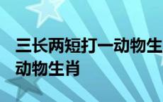 三长两短打一动物生肖2023年 三长两短打一动物生肖 