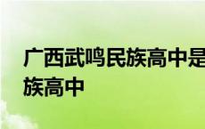 广西武鸣民族高中是重点高中吗 广西武鸣民族高中 