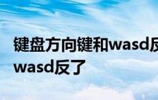 键盘方向键和wasd反了没有fn 键盘方向键和wasd反了 