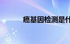 癌基因检测是什么意思 癌基因 