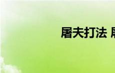 屠夫打法 屠夫练习图 