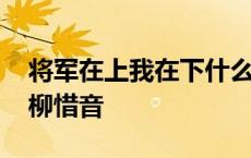 将军在上我在下什么时候车 将军在上我在下柳惜音 