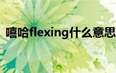 嘻哈flexing什么意思 嘻哈flow是什么意思 