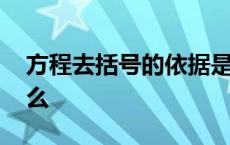 方程去括号的依据是什么 去括号的依据是什么 