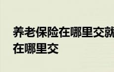 养老保险在哪里交就在哪里退休吗 养老保险在哪里交 