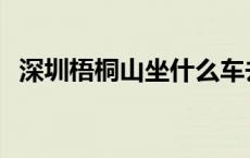 深圳梧桐山坐什么车去 深圳梧桐山怎么去 