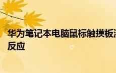 华为笔记本电脑鼠标触摸板没反应 笔记本电脑鼠标触摸板没反应 