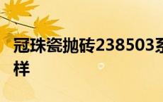 冠珠瓷抛砖238503系列 冠珠抛釉砖质量怎么样 