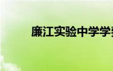 廉江实验中学学费 廉江实验中学 