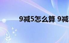 9减5怎么算 9减5等于3是为什么 