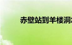 赤壁站到羊楼洞怎么坐车 赤壁站 