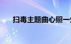 扫毒主题曲心照一生歌词 扫毒主题曲 