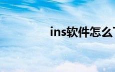 ins软件怎么下载 ins软件 