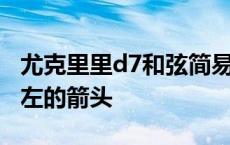 尤克里里d7和弦简易按法 尤克里里和弦d7向左的箭头 