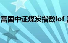 富国中证煤炭指数lof 富国中证煤炭指数分级 