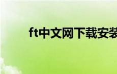 ft中文网下载安装 ft中文网打不开 