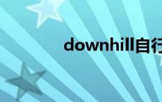 downhill自行车 downhill 