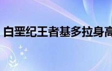 白垩纪王者基多拉身高 白垩纪型王者基多拉 