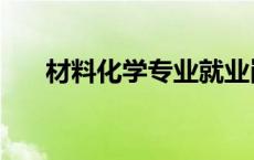 材料化学专业就业岗位 材料化学专业 